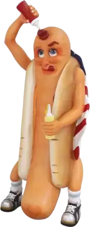hotdog mascot